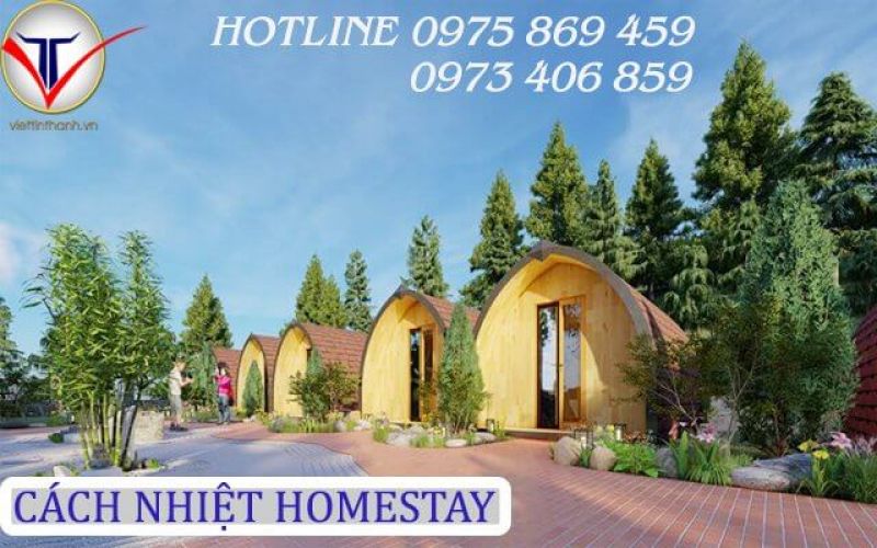 phun pu foam cách âm cách nhiệt cho homestay