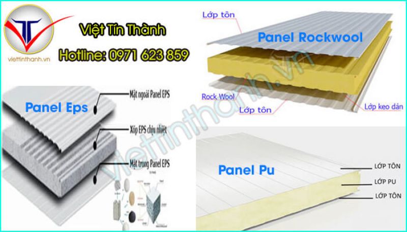 Ứng Dụng Tấm Panel Tôn Xốp Eps