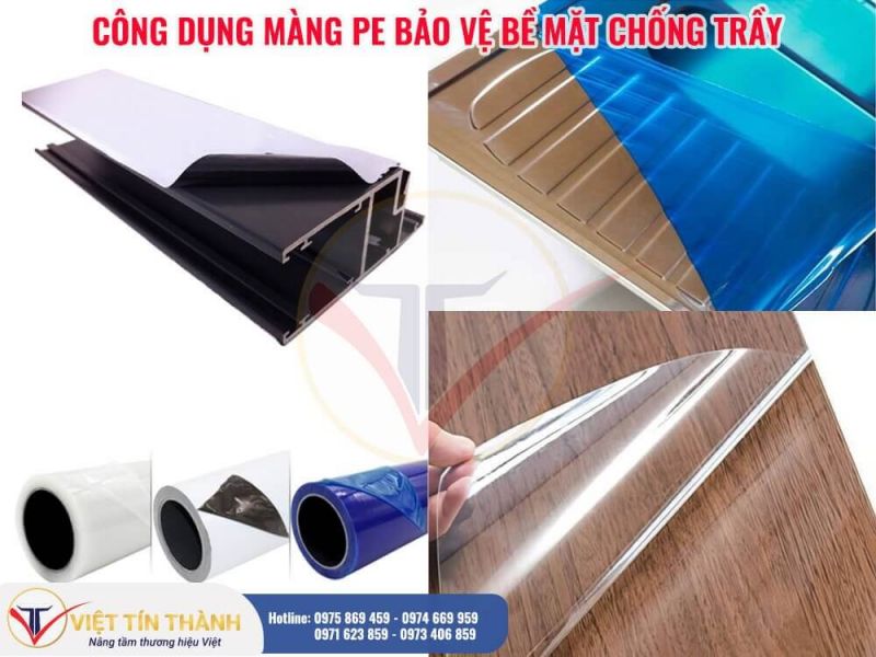 màng pe chống trầy bảo vệ bề mặt