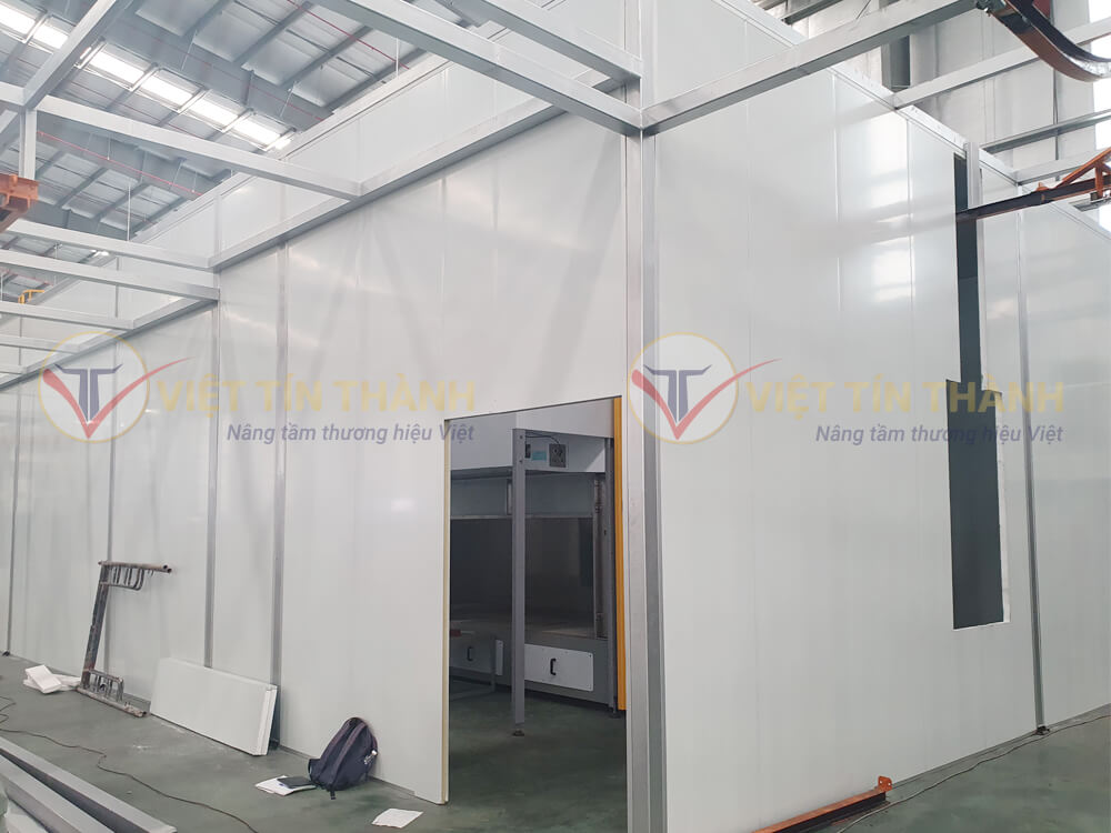 PANEL EPS PHÒNG SẠCH CÔNG TY CƠ KHÍ ĐỘNG LỰC TOÀN CẦU