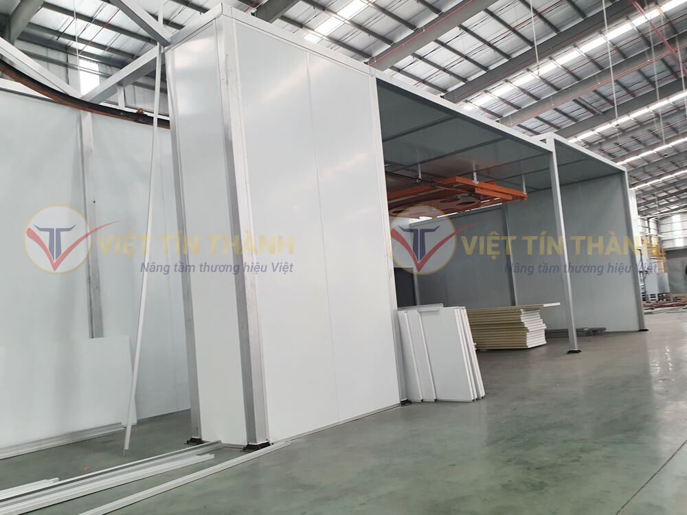 PANEL EPS PHÒNG SẠCH CÔNG TY CƠ KHÍ ĐỘNG LỰC TOÀN CẦU