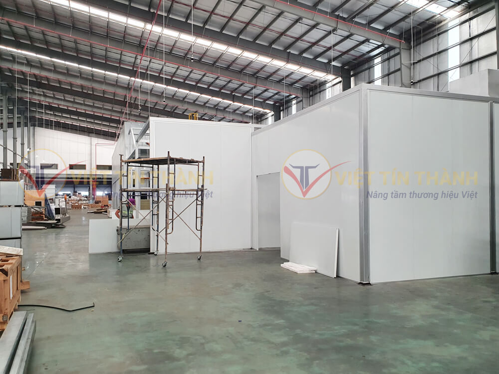 PANEL EPS PHÒNG SẠCH CÔNG TY CƠ KHÍ ĐỘNG LỰC TOÀN CẦU