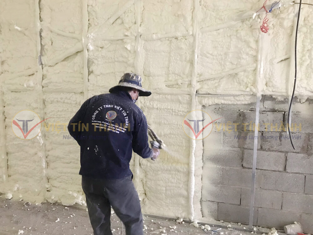 Phun Foam Cách Âm Khu Nghỉ Dưỡng Hàng Dương Quán