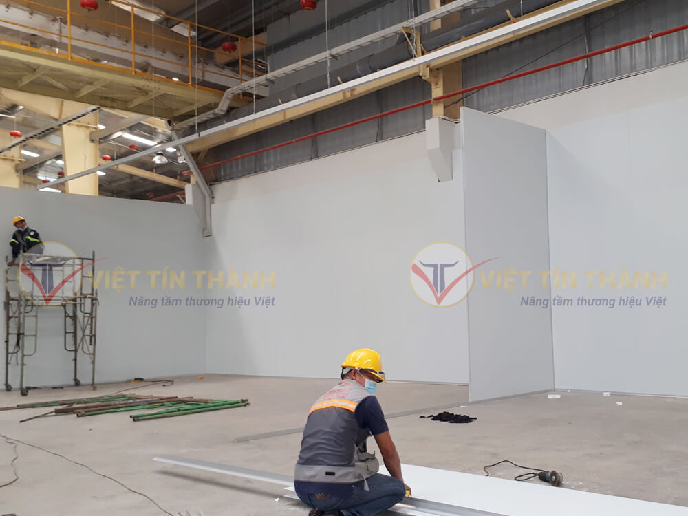 Panel Eps Phòng Sạch Công Ty CJ Vĩnh Long