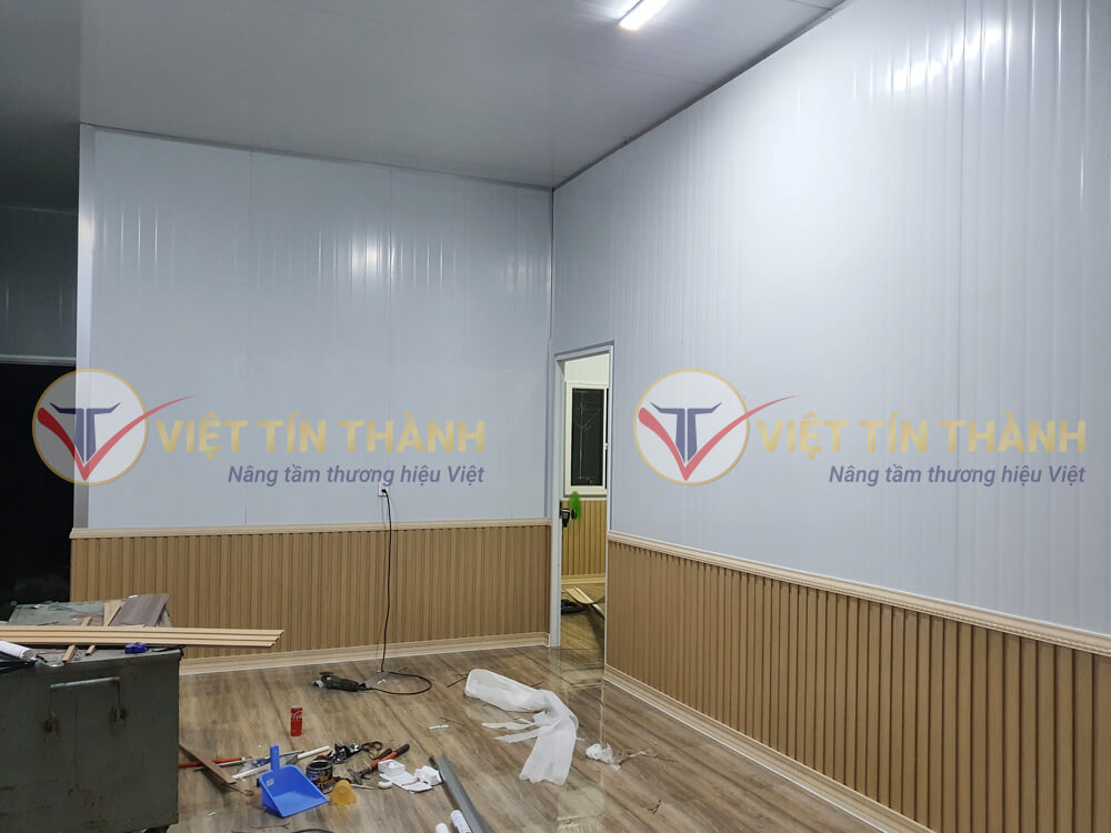 Tấm Panel Eps Thi Công Nhà Lắp Ghép