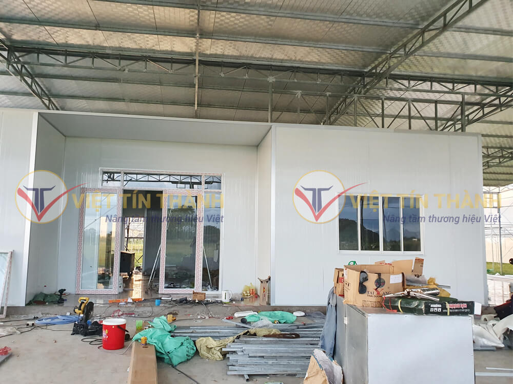 Tấm Panel Eps Thi Công Nhà Lắp Ghép