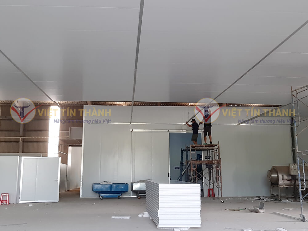 Panel Eps Phòng Sạch Nhà Máy ENTOBEL