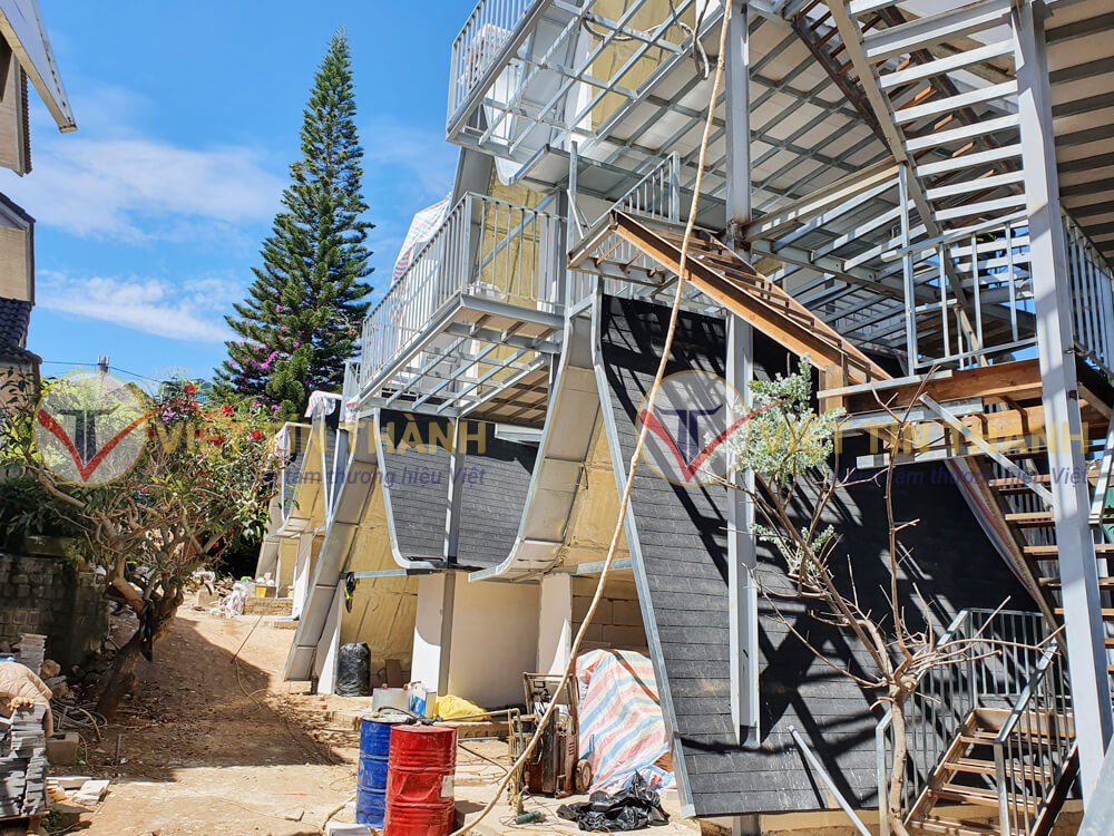 Phun Pu Foam Cách Âm HomeStay Đà Lạt