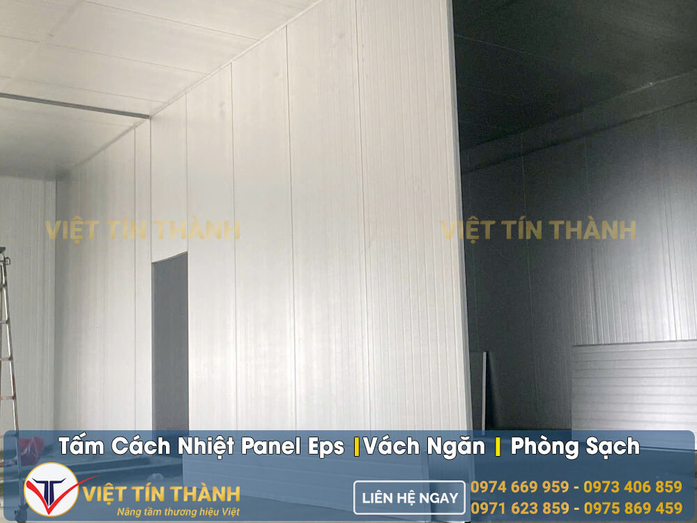 tấm panel eps thi công phòng sạch nhà máy sản xuất thực phẩm - VIỆT TÍN ...